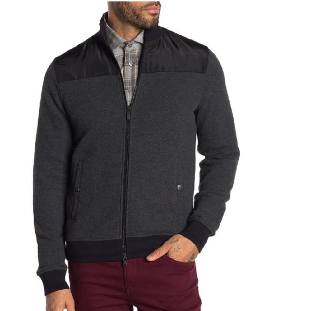 Toscano Textured Full Zip Jacket - Picture 2 of 9